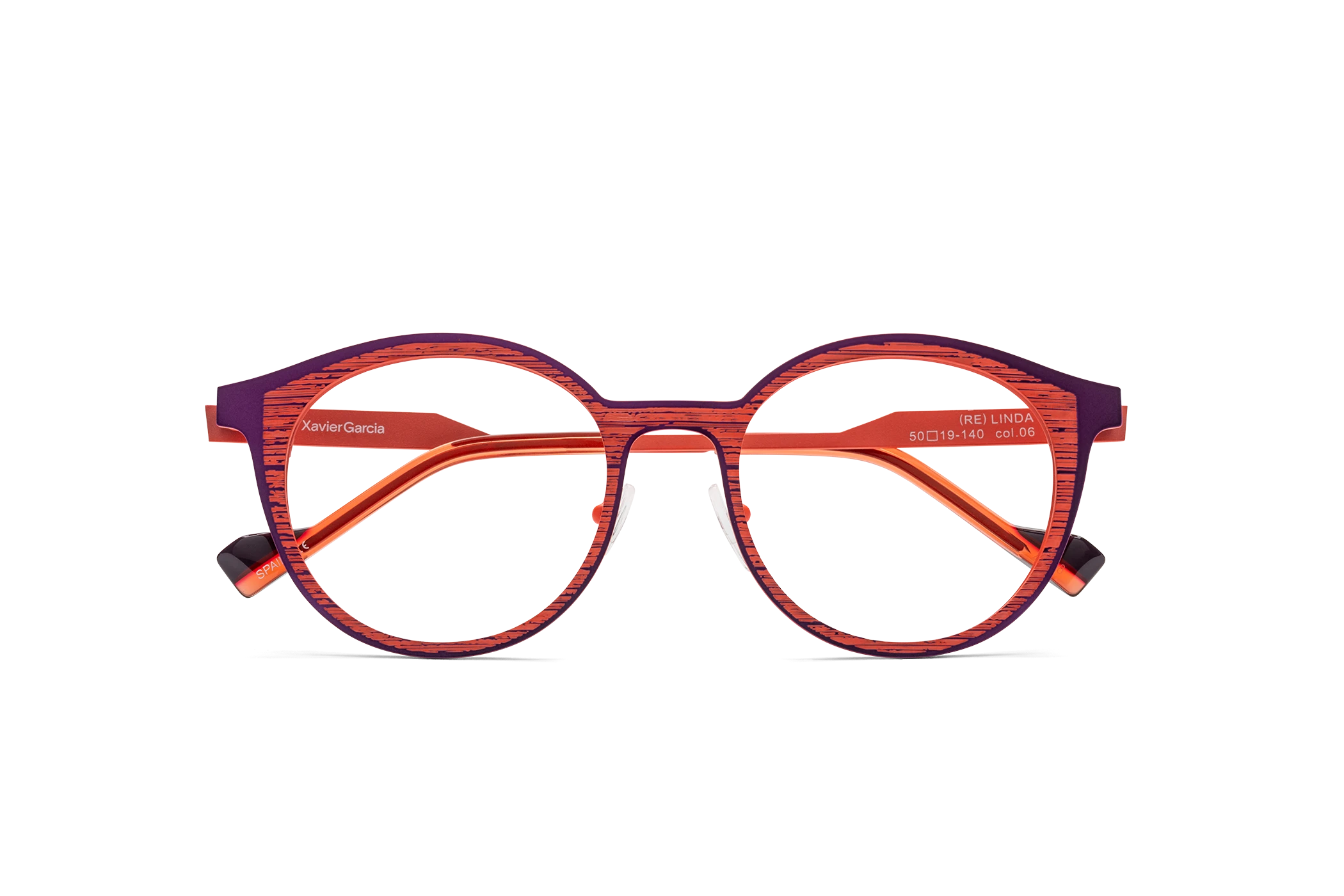 Gafa de graduada para mujer modelo Linda color Rojo