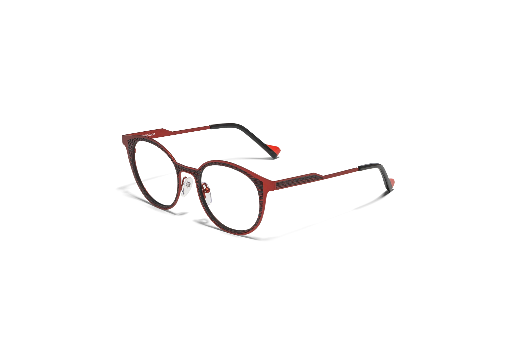 Gafa de graduada para mujer modelo Linda color Rojo-Negro