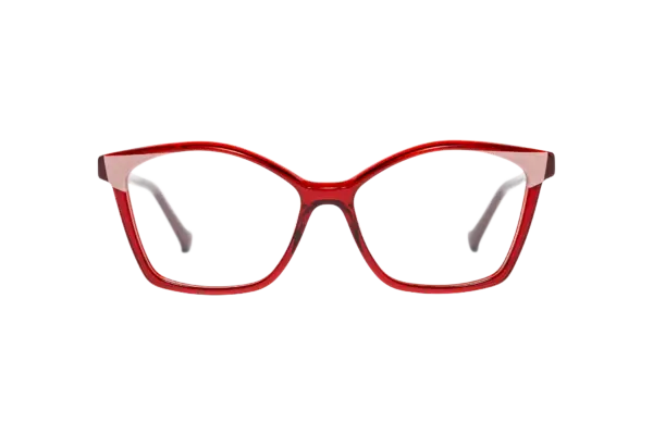 Gafa de graduada para mujer modelo Madame color Rojo