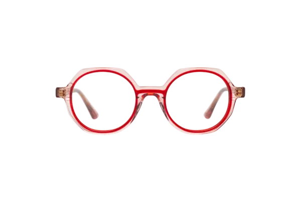 Gafa de graduada para mujer modelo Mango color Rojo