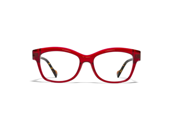 Gafa de graduada para mujer modelo Natural color Rojo