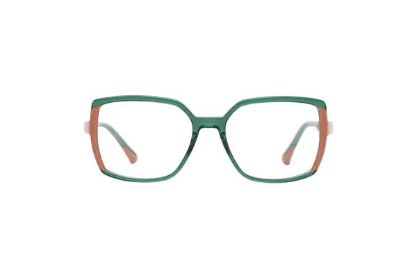 Gafa de graduada para mujer modelo Oda color Verde