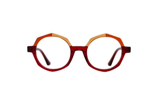 Gafa de graduada para mujer modelo Papaya color Rojo