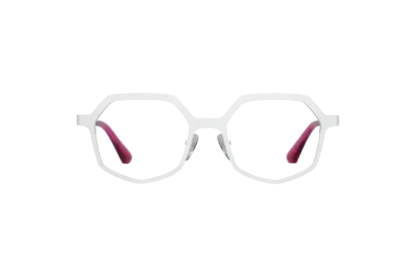 Gafa de graduada para mujer modelo Platino color Blanco