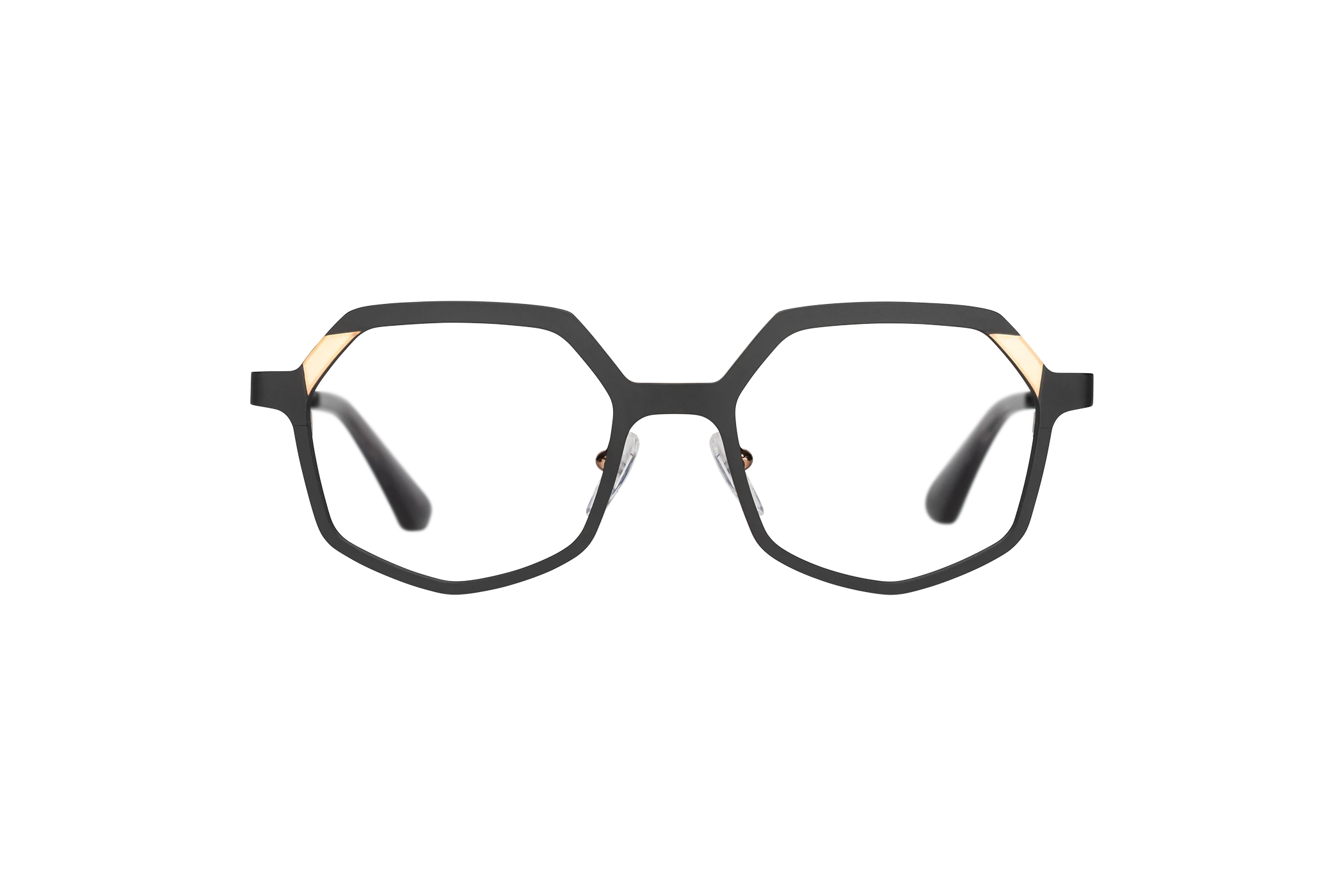 Gafa de graduada para mujer modelo Platino color Negro