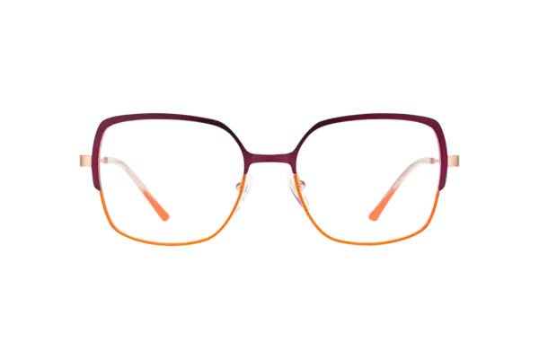 Gafa de graduada para mujer modelo Prata color Naranja