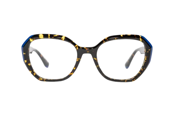 Gafa de graduada para mujer modelo Ravi color Havana-Azul