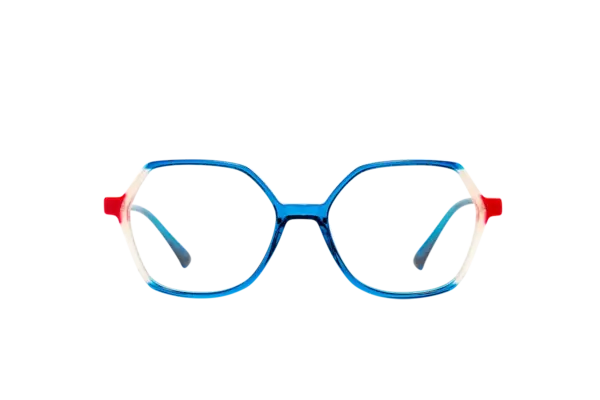 Gafa de graduada para mujer modelo Siama color Azul