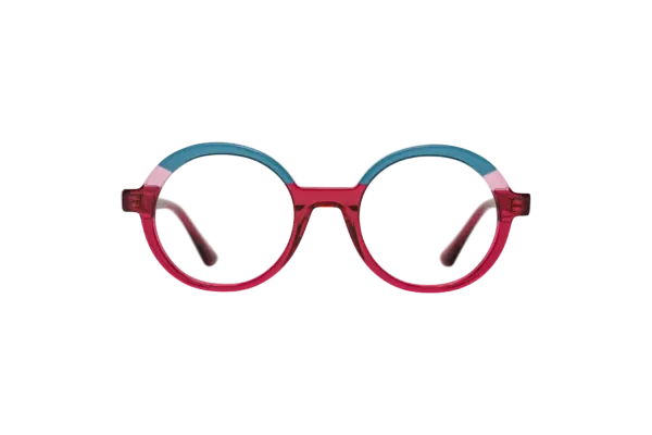 Gafa de graduada para mujer modelo Turquesa color Rojo