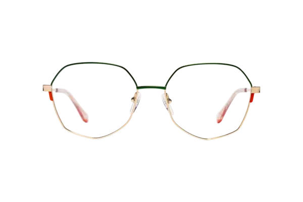 Gafa de graduada para mujer modelo Yana color Verde