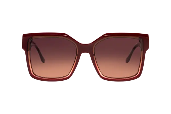 Gafa de sol para mujer modelo Kabuki color Rojo